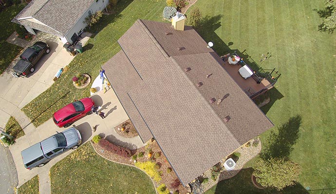 Asphalt Shingle Roof Repaired and replacement service