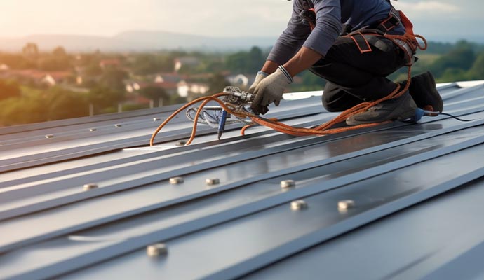 Commercial roofing maintenance