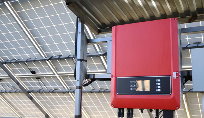 Solar battery backup system